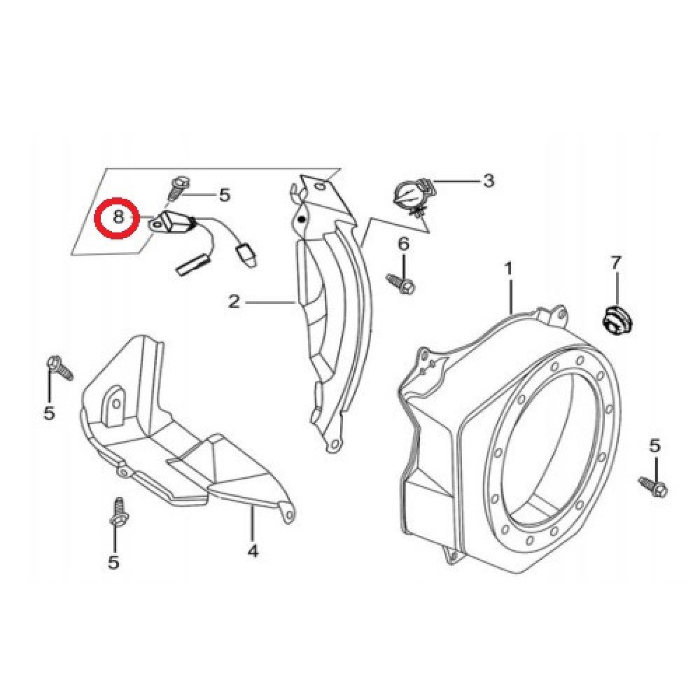 Реле стартера 168F/168F-1/170F Реле стартера 168F/168F-1/170F