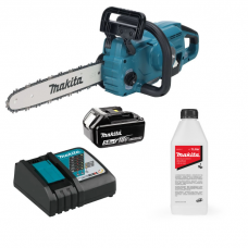 Акумуляторна ланцюгова пила Makita DUC357RT+ мастило 195093-1