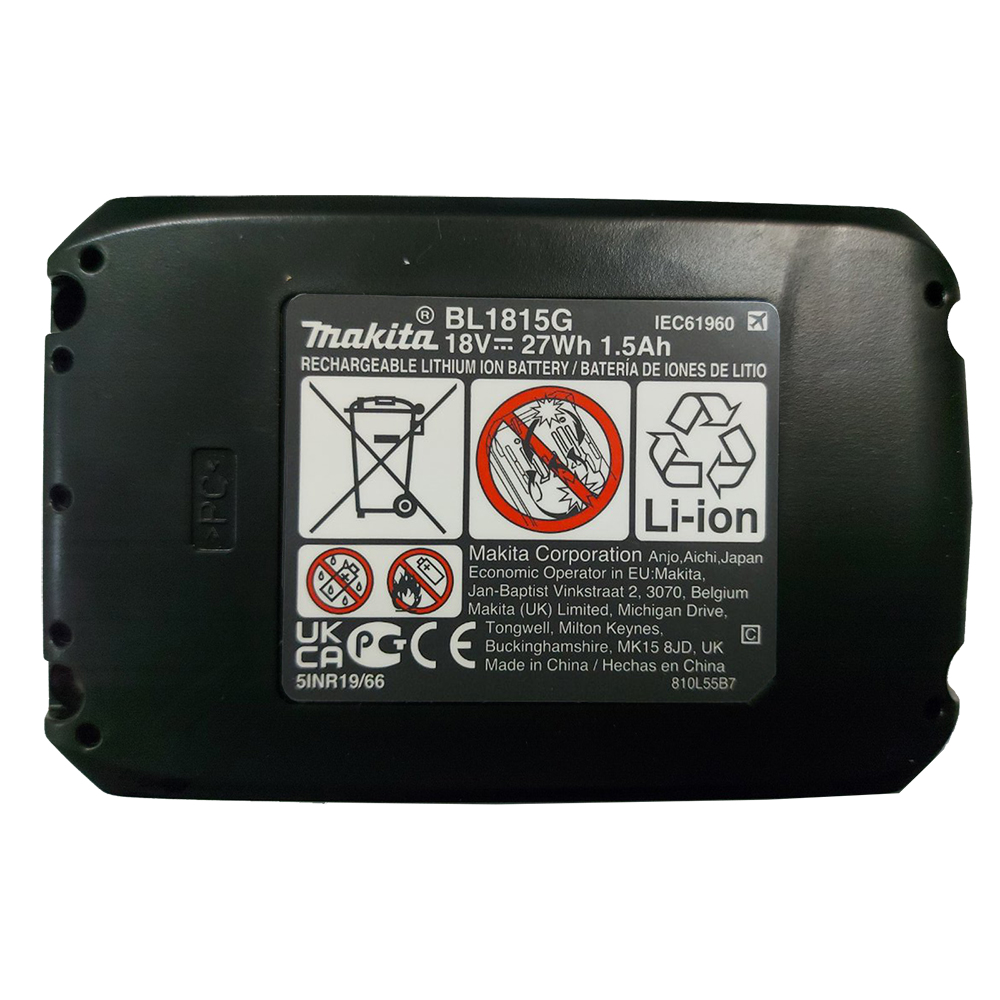 Акумулятор MAKITA G-series BL1815G, 198186-3 Акумулятор MAKITA G-series BL1815G, 198186-3