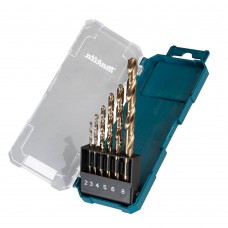 Набір свердел HSS-Co по металу 2-8 мм (6 шт.), MAKITA, D-75758
