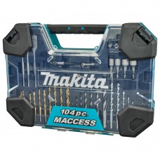 Набір свердл та біт (104 шт.) Makita E-22604