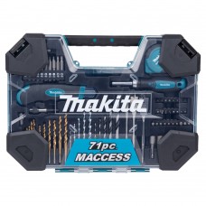 Набір свердл та біт (71 шт.) Makita E-22589