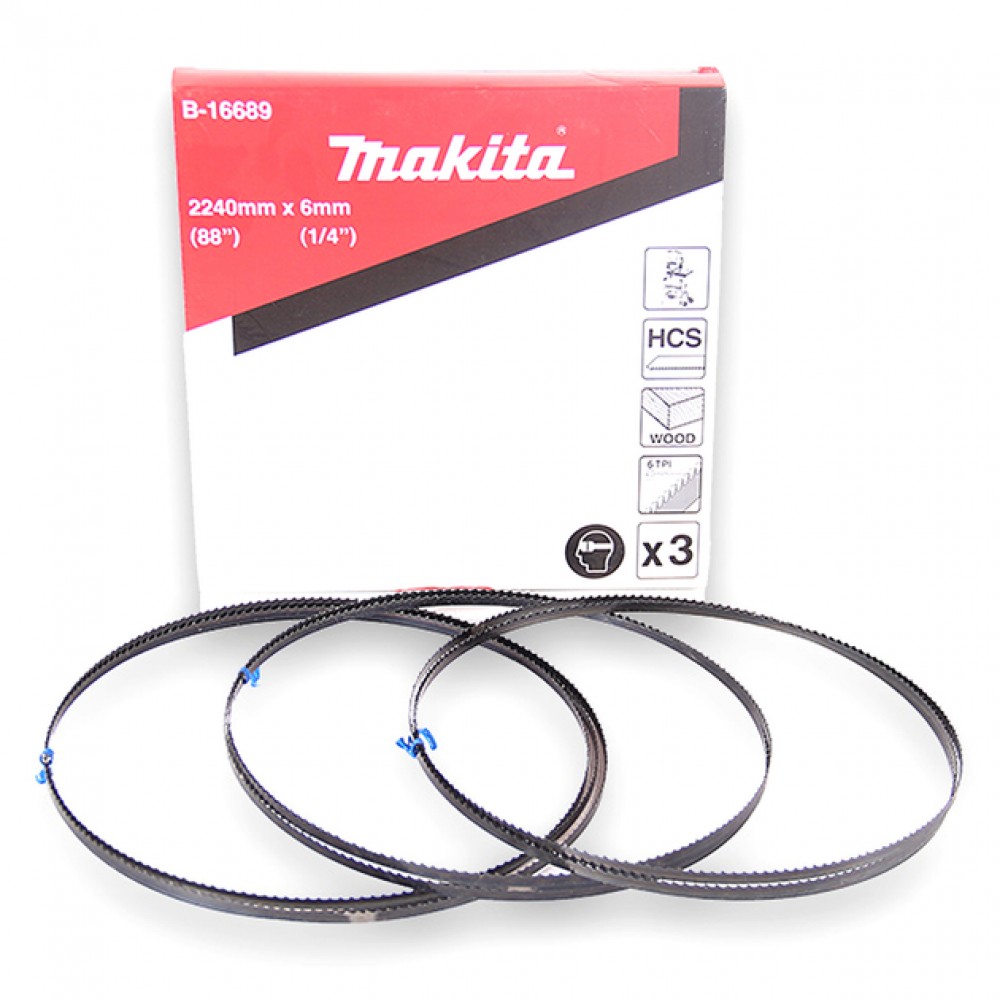 Набір пилок по дереву Makita HCS для LB1200F 6х2,24 мм, B-16689 Набір пилок по дереву Makita HCS для LB1200F 6х2,24 мм, B-16689