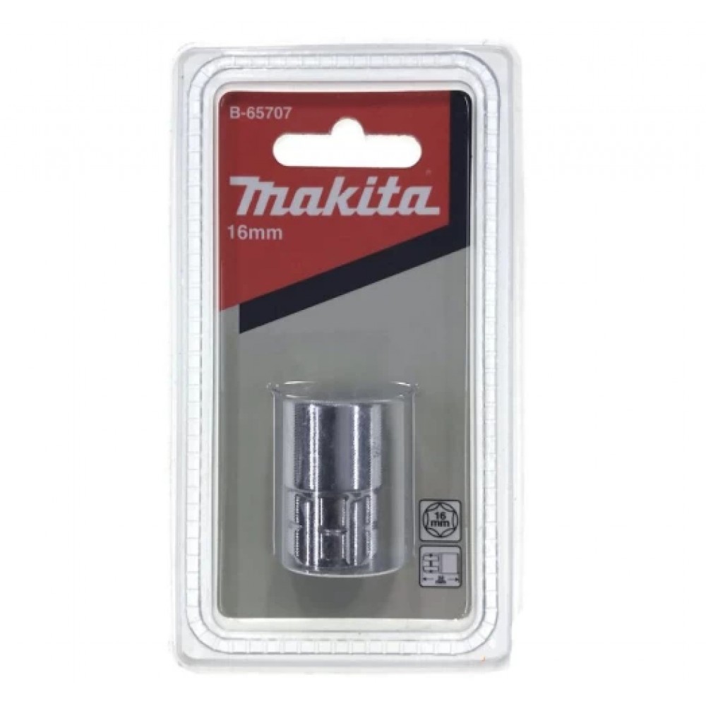 Голівка накидна Makita 16 мм. B-65707 Голівка накидна Makita 16 мм. B-65707