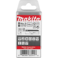 Набор пилок Makita HCS для універсального пропилювання 65 мм 100 шт, ном,51 , B-07836