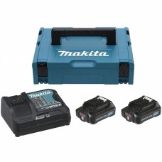 Набір MAKITA акумуляторів BL1020Bx2, DC10SA 10,8 В (197657-7)