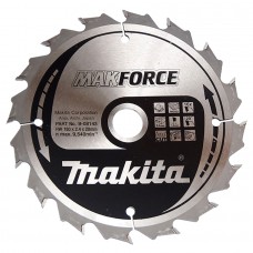 Пиляльний диск Makita MForce по дереву 160x20мм x 16 зубів, B-08143