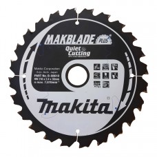 Пиляльний диск Makita MAKBlade Plus по дереву 216x30мм x 24 зуб, B-08610