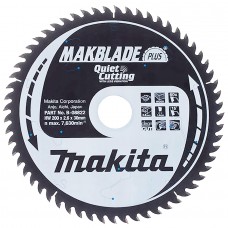 Пиляльний диск Makita MAKBlade Plus по дереву 200x30мм x60 зуб, B-08822