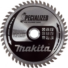 B-09298 MAKITA Пиляльний диск по деревині для заглибних пил SPECIALIZED 165x20 мм 48 зуб