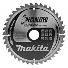 Диск пиляльний по деревині з цвяхами SPECIALIZED 185x30 мм 20T,MAKITA, B-09494