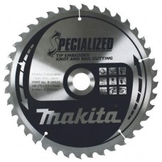 Пиляльний диск для деревини з цвяхами SPECIALIZED MAKITA 235x30 мм 48 зуб