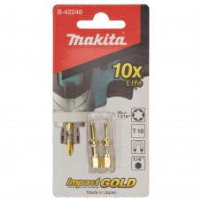 Торсіонна намагнічена біта Makita Impact Gold, T10, 30 мм B-42248