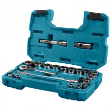 Набір головок з тріскачкою Makita 1/2", 23 шт, B-65589