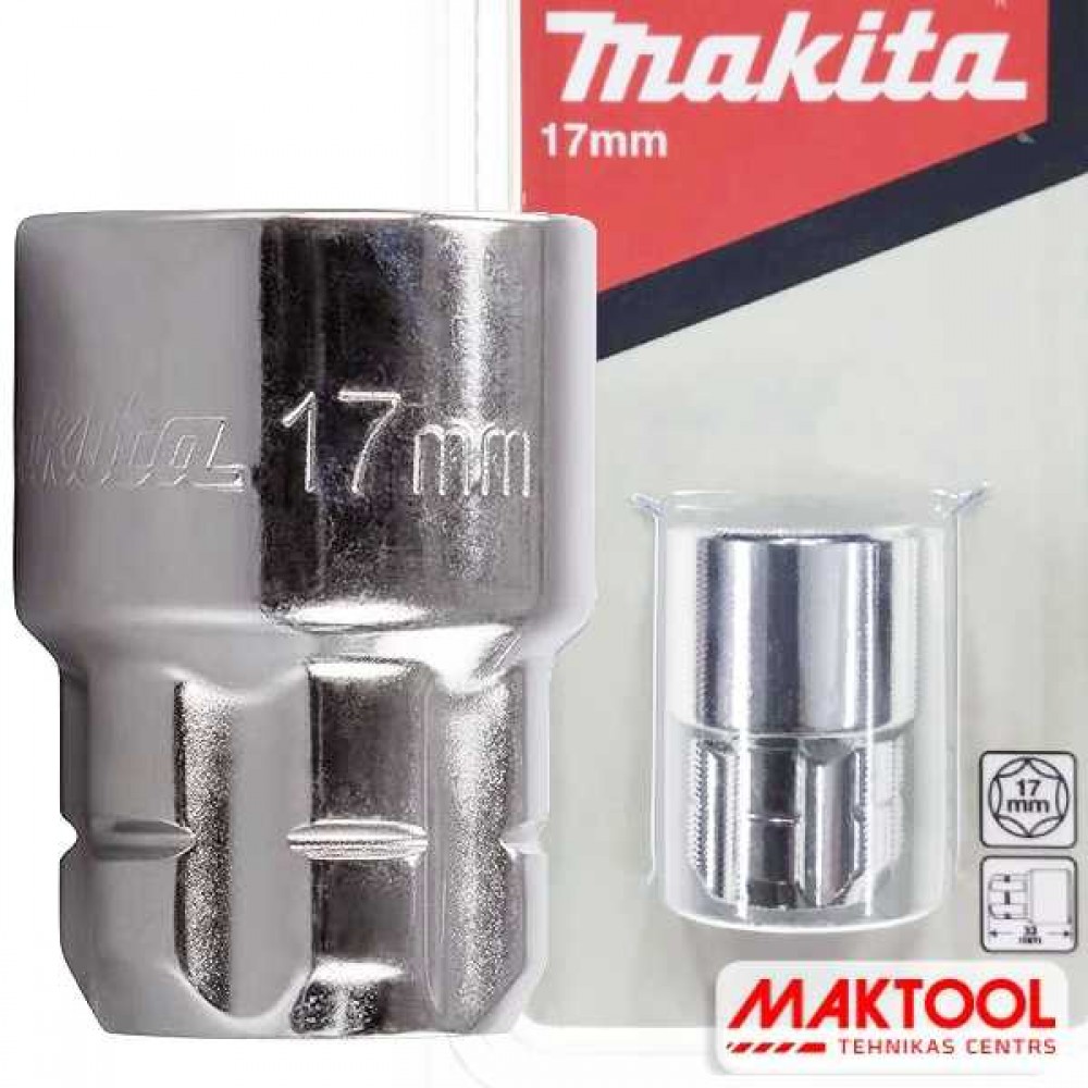Голівка накидна Makita 17 мм. B-65713 Голівка накидна Makita 17 мм. B-65713