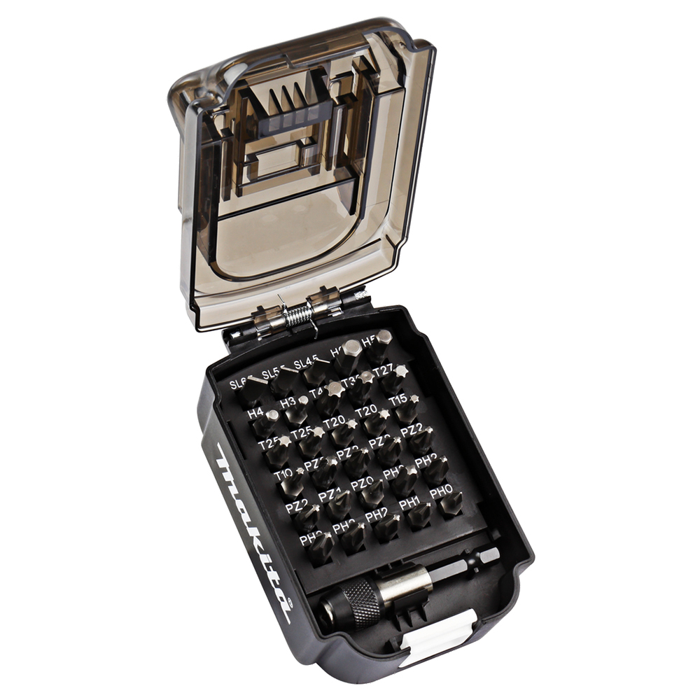 Набір біт Makita у формі батареї 31 шт LXT Набір біт Makita у формі батареї 31 шт LXT