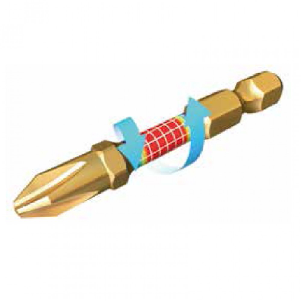 Торсіонна біта Makita PZ1 Impact GOLD (2 шт) Торсіонна біта Makita PZ1 Impact GOLD (2 шт)