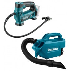 Набір Акумуляторний пилосос MAKITA CL121DWA+Акумуляторний насос MAKITA MP100DZ