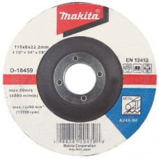 Шліфувальний диск по металу Makita 24R 180х22.23х6 мм, D-18471
