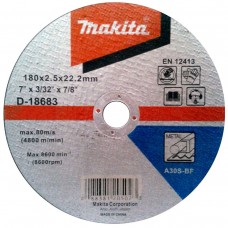 Відрізний диск з металу Makita 30S, 180х22.23х2.5 мм, D-18683