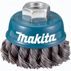 D-24119 MAKITA Чашкова щітка з крученим дротом М14/60 мм/0,5 мм