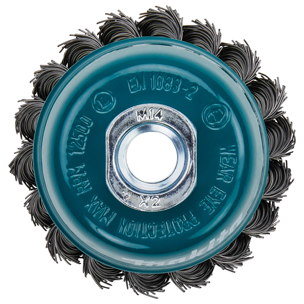 Чашкова щітка з крученим дротом MAKITA М14/75 мм/0,5 мм Чашкова щітка з крученим дротом MAKITA М14/75 мм/0,5 мм
