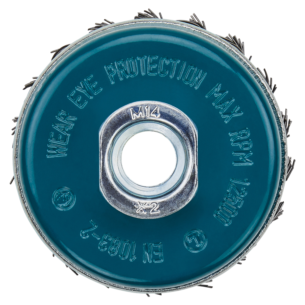 Чашкова щітка з крученим дротом MAKITA М14/60 мм/0,5 мм. D-24153 Чашкова щітка з крученим дротом MAKITA М14/60 мм/0,5 мм. D-24153