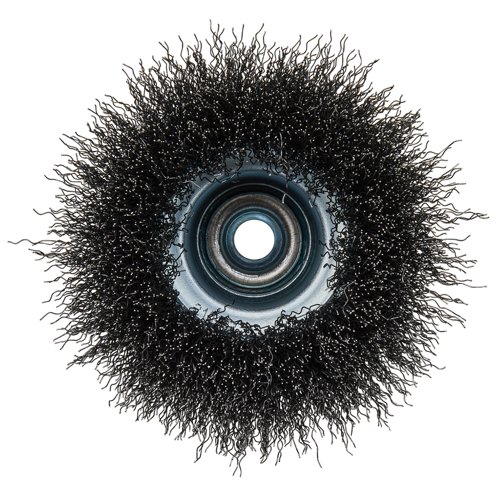 Чашкова щітка з гофрованим дротом MAKITA М14/100 мм/0,3 мм. D-29284 Чашкова щітка з гофрованим дротом MAKITA М14/100 мм/0,3 мм. D-29284