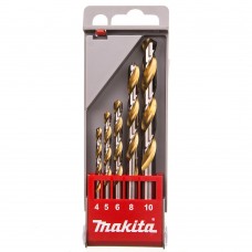 Набір свердел Makita HSS по металу,1-13мм, 4-8мм (5 шт) D-30514