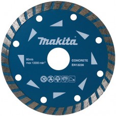 Алмазний диск по бетон Makita турбо 125х22.23х2.5 мм, D-41632
