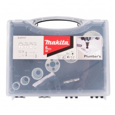 Набір коронок Makita для сантехніка 19,22,29,38,44,57 (6 шт) D-47117