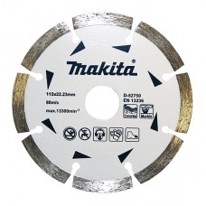 Алмазний диск по бетону та мармуру Makita сегмент 115х22.23х1.8 мм, D-52750
