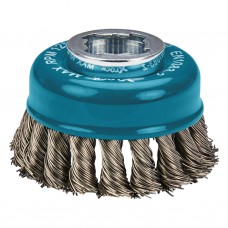 Чашкова щітка з крученої дроту 80 мм Makita X-LOCK D-73330