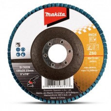 Пелюстковий диск по нержавійці Makita K60 125х22.23 мм, D-74239