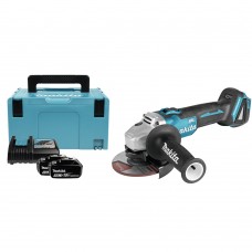 Акумуляторна кутова шліфмашина Makita LXT DGA504RTJ