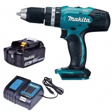Акумуляторний дриль-шурупокрут з ударом Makita LXT DHP453RFX8