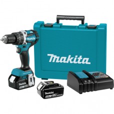 Акумуляторний дриль-шурупокрут з ударом Makita LXT DHP484RTE