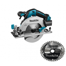 Акумуляторна дискова пила MAKITA LXT DHS680Z (каркас) + Пиляльний диск для деревини з цвяхами MAKITA B-09472