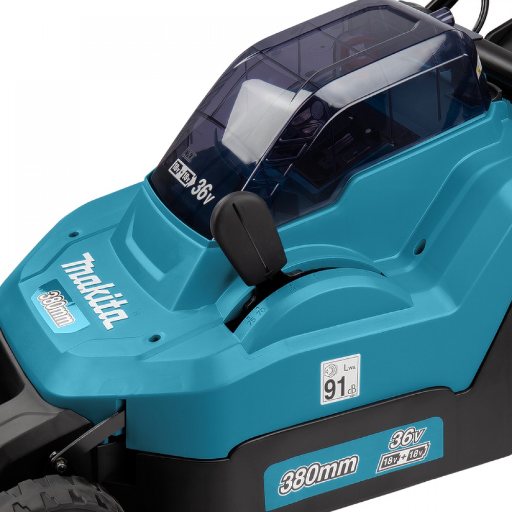 Акумуляторна газонокосарка Makita LXT DLM382+ акумулятор BL1850X2+DC18RD, DLM382PT_2 Акумуляторна газонокосарка Makita LXT DLM382+ акумулятор BL1850X2+DC18RD, DLM382PT_2