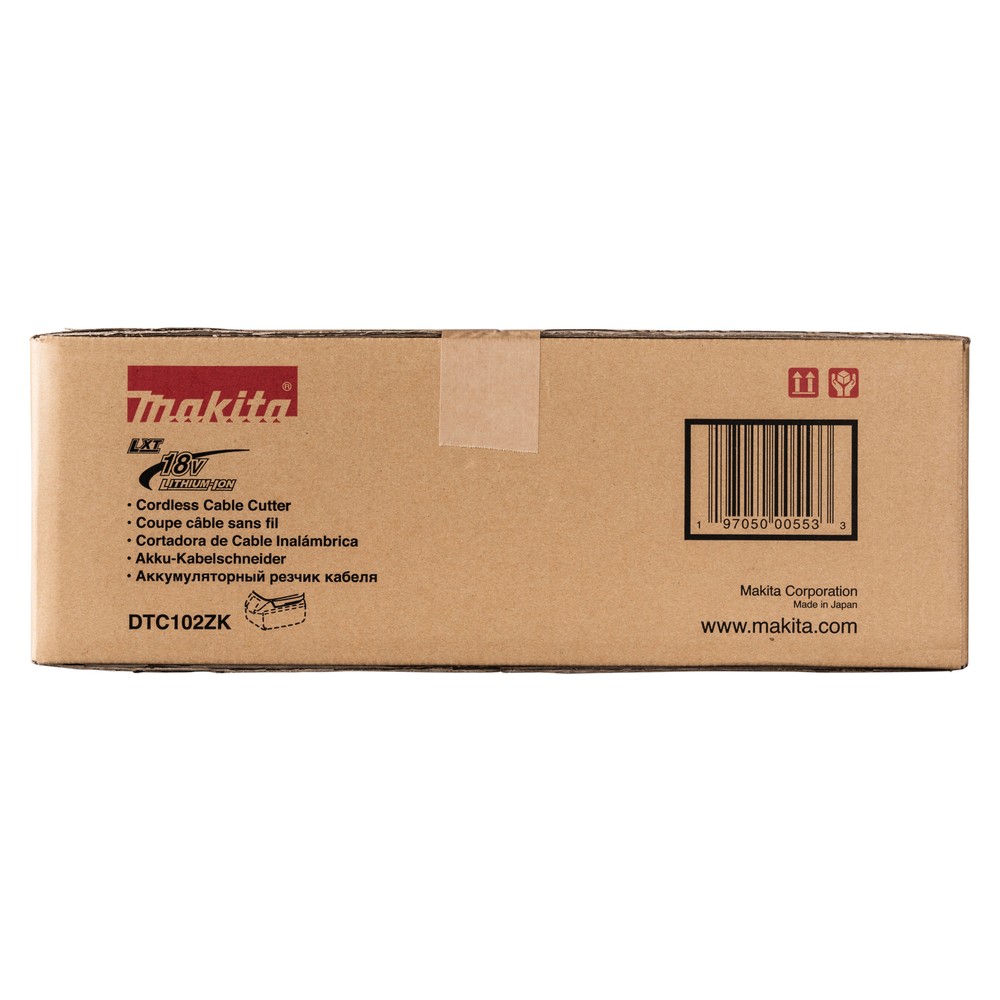 Акумуляторний різчик кабелю закритого типу Makita LXT DTC102ZK (каркас) Акумуляторний різчик кабелю закритого типу Makita LXT DTC102ZK (каркас)
