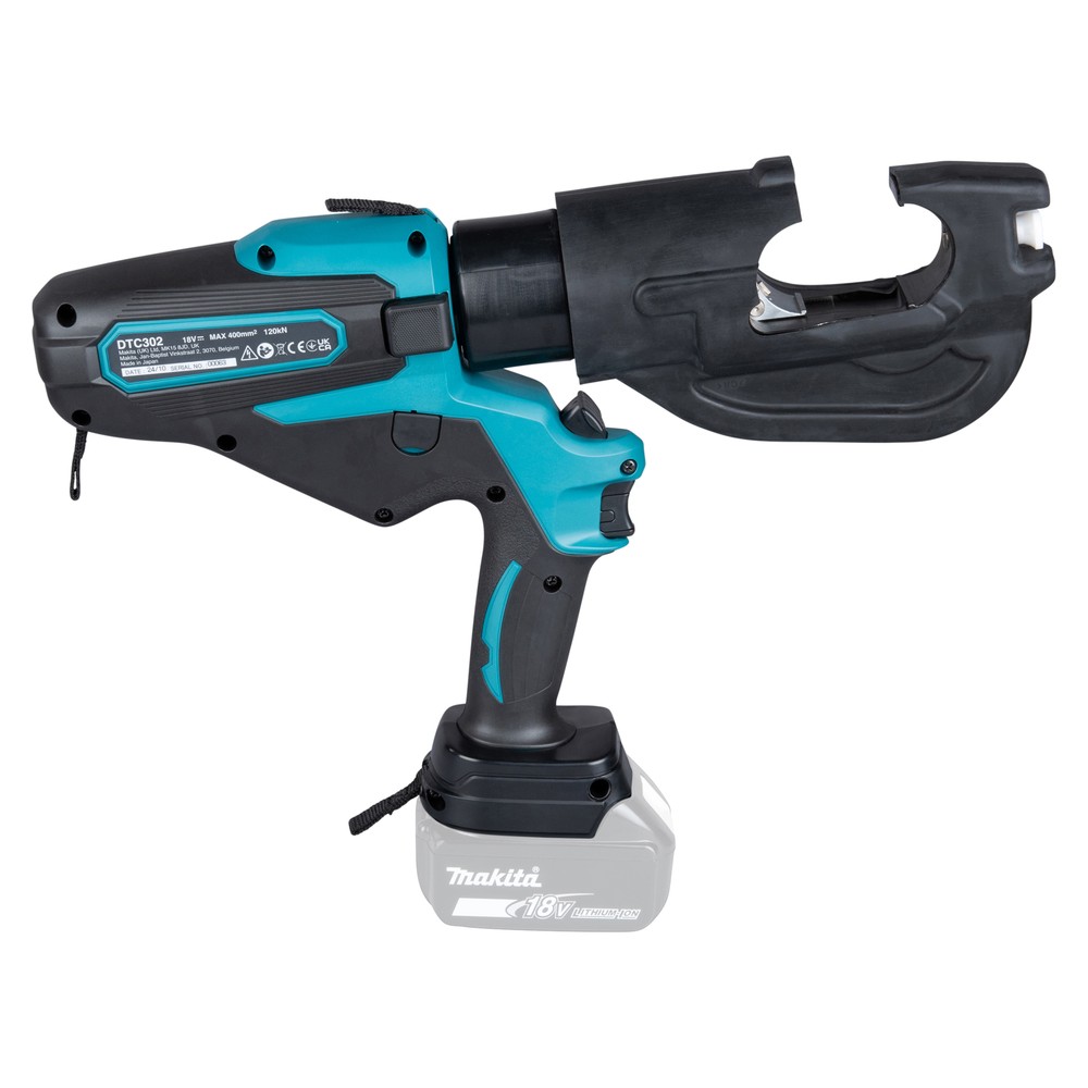 Акумуляторний інструмент для обжимки кабелю Makita LXT DTC302ZK (каркас) Акумуляторний інструмент для обжимки кабелю Makita LXT DTC302ZK (каркас)