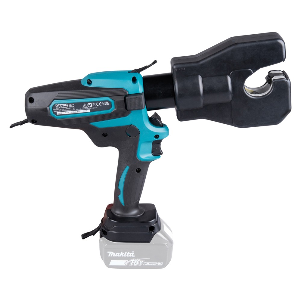 Акумуляторний інструмент для обжимки кабелю Makita LXT DTC303ZK (каркас) Акумуляторний інструмент для обжимки кабелю Makita LXT DTC303ZK (каркас)
