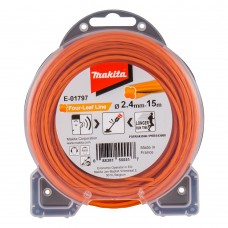 Косильна ліска Makita "Конюшина" 2.4 мм. 15м, E-01797