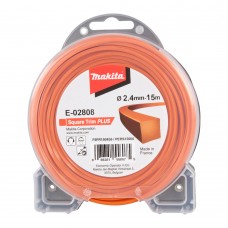 Косильна ліска Makita "Квадратна" 2.4 мм. 15м, E-02808