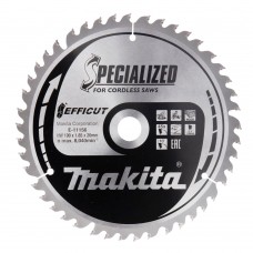 Пиляльний диск Makita Efficut TCT: дерево 190x20 мм x 45 зубів E-11156