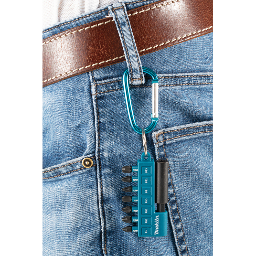 Набір біт 8 шт. Impact Black 25 мм, MAKITA, E-11994 Набір біт 8 шт. Impact Black 25 мм, MAKITA, E-11994