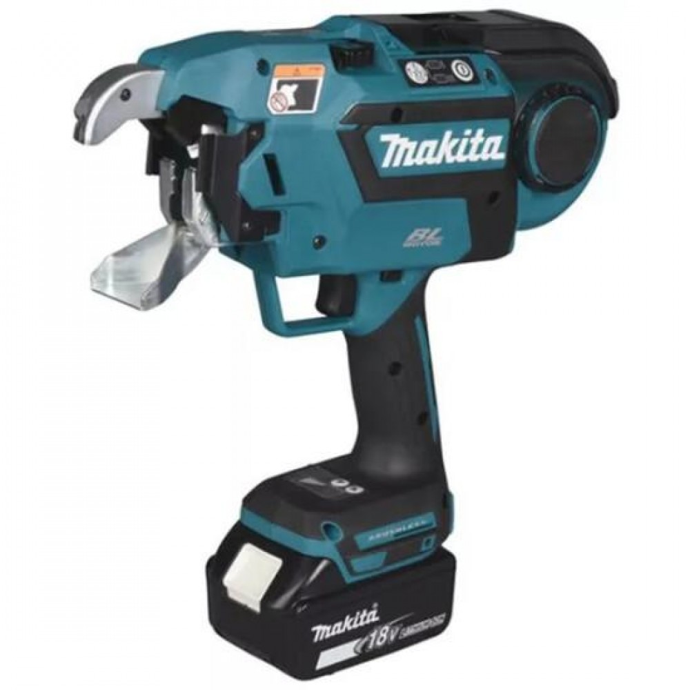 Акумуляторний арматурний в'язальний інструмент LXT 18В, 5Аг x 2шт, DC18RC, кейс, MAKITA, DTR181RTE Акумуляторний арматурний в'язальний інструмент LXT 18В, 5Аг x 2шт, DC18RC, кейс, MAKITA, DTR181RTE