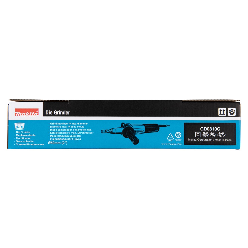 Пряма шліфмашина Makita GD0810C Пряма шліфмашина Makita GD0810C