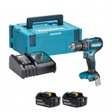 Акумуляторний ударний дриль-шурупокрут Makita LXT DHP485RFJ