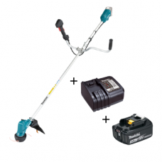 Набір Makita DUR190UZX3 (Акумуляторна коса DUR190UZX3+Акумулятор BL1830B+ Зарядний пристрій)